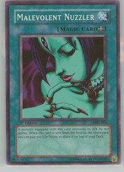 Malevolent Nuzzler MRL-005 Common 1st Edition Magic Ruler Yu-Gi-Oh!