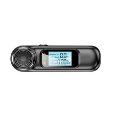 USB Rechargeable Digital Breath Tester Breathalyzer Car Alcohol Detector