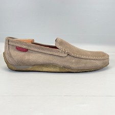 Clarks Originals Loafers Mens Size 9 M Brown Suede Crepe Sole Slip On Shoes