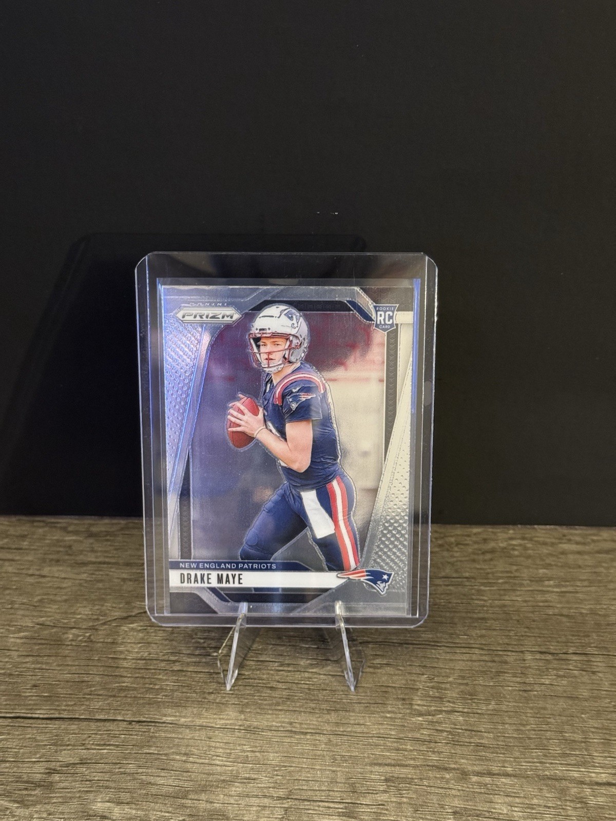 2024 Panini Prizm - Rookies Drake Maye #329 Silver Prizm (RC)