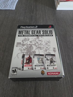 Metal Gear Solid: The Essential Collection (Sony PlayStation 2) 3 Games, All CIB
