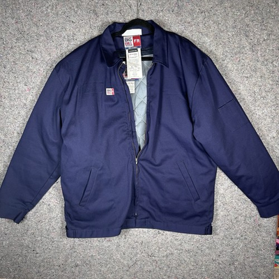 #ad Big Bill FR Flame Resistant Zip In Work Jacket With Westex Quilted Liner XL TALL $79.99