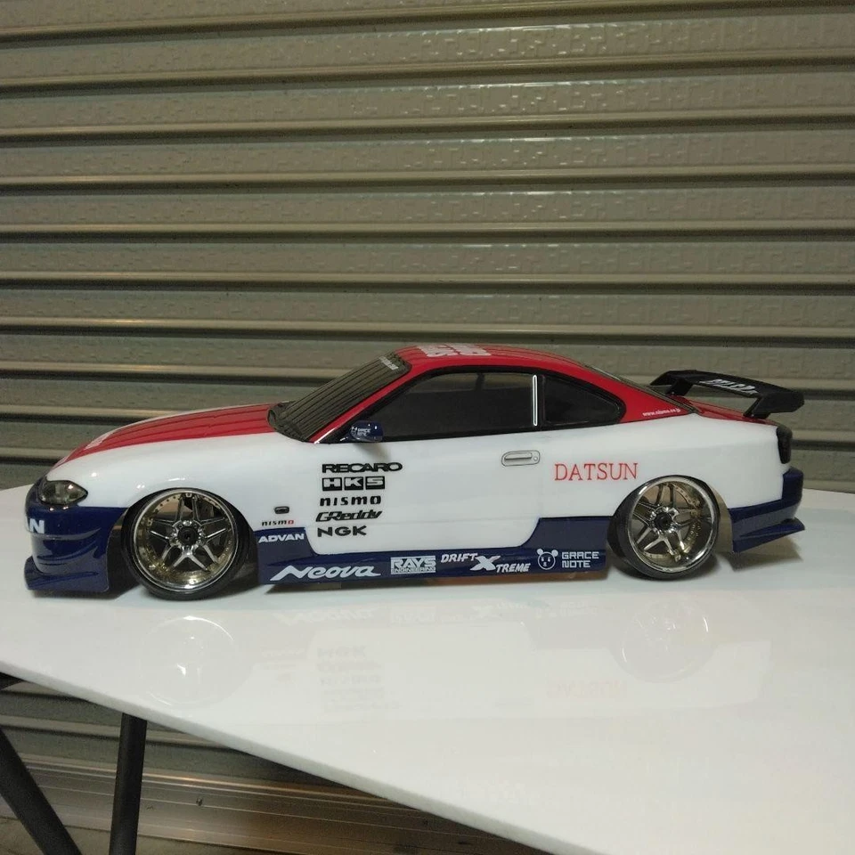 Tamiya 1/10 RC Car Painted Body Nissan S15 Silvia Tricolor - Image 4 of 4