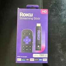 Roku Streaming Stick HD 2025 Device with Voice Remote and Wi-Fi - Free & Live TV