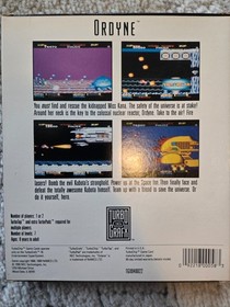 Ordyne (TurboGrafx-16, 1989) BOX AND STYROFOAM ONLY tg16