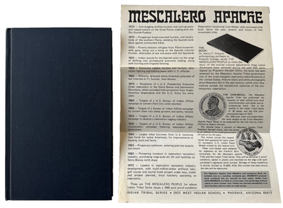 #ad #ad Indian Tribal Series Signed by Chief Ltd.Ed.#1261 THE MESCALERO APACHE PEOPLE $35.00