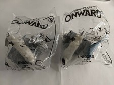 Lot of 2 Onward Pixar Unicorn 4 McDonalds Happy Meal Toy new sealed
