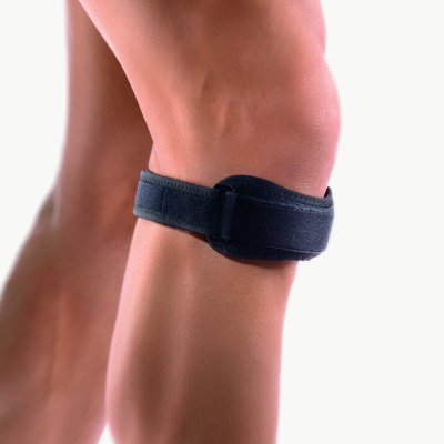 Bort 114010 Patella Tendon Strap Knee Strap with 1 Silicone Pad, Running, Sports