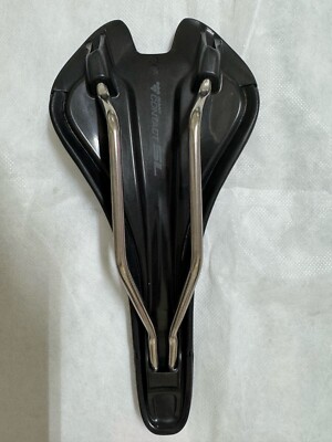Selle Vélo Giant Contact SL Noir/Rouge Rails Titane - Taille 280x128mm