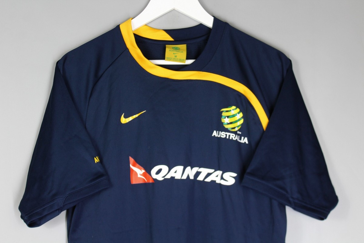 AUSTRALIA NATIONAL TEAM 2008 2009 TRAINING JERSEY SHIRT NIKE SIZE