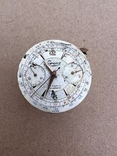 Lorenz Chronograph Movement Valjoux 22 Not Working For Parts Repair