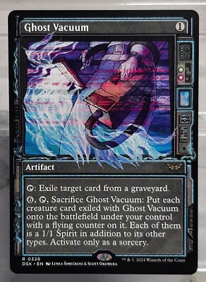 Ghost Vacuum - Rare/Artefakt/Full Art - Duskmourn: Haus des Schreckens - EN/NM