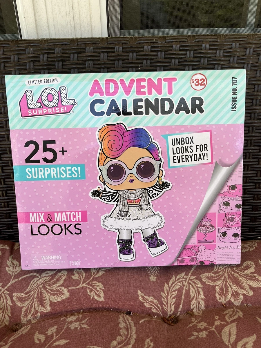 LOL Surprise Advent Calendar with 25+ Surprises Including a Collectible  Doll,... | eBay