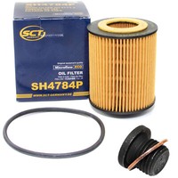 ÖLfilter SH4784P + ÖLablassschraube FüR Audi A6 Avant 3.2 FSI Quattro C6 4F5