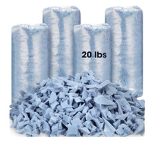 4 Pack 20Lb Bean Bag Filler Bulk Shredded Memory Foam Filling Soft Stuffing Foam