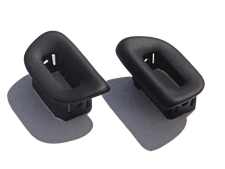 Mercedes Benz Convertible Soft-top Lid Cover - W208 - Set - Black