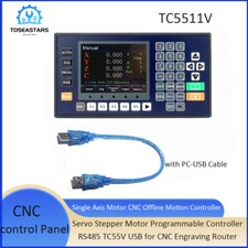 1 Achsen Offline Motion CNC Controller PLC-Steuerung für CNC Router w/3.5"LCD