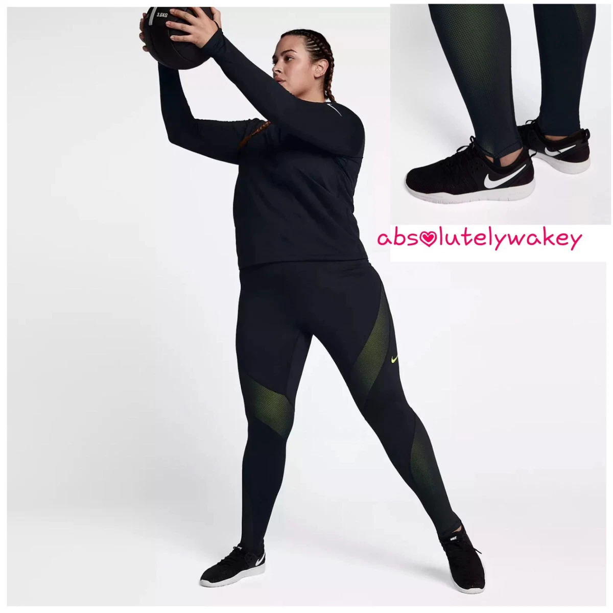 Nike Training Pro Plus Size Tights