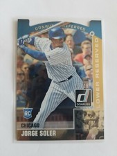 2015 PANINI DONRUSS LOWER RESERVE DIE CUT JORGE SOLER RC! 1/25! 1/1! FIRST ONE!
