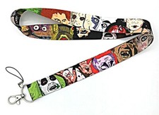 Classic Horror Movie Characters ID Holder Keychain Lanyard