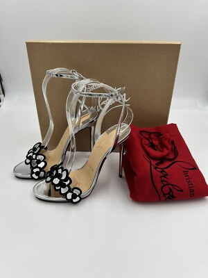 Christian Louboutin Pansy Queen Sandal 120mm Size 37 NIB | eBay