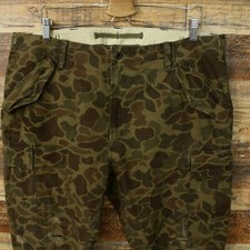 Polo Ralph Lauren Military camo Cargo Pants Size 36x34 measured 36x32