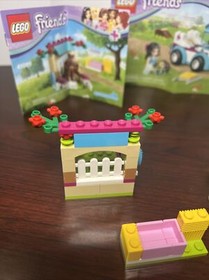 Lego #41089 Friends "Little Foal"  & 41086 Vet Ambulance Missing Horse