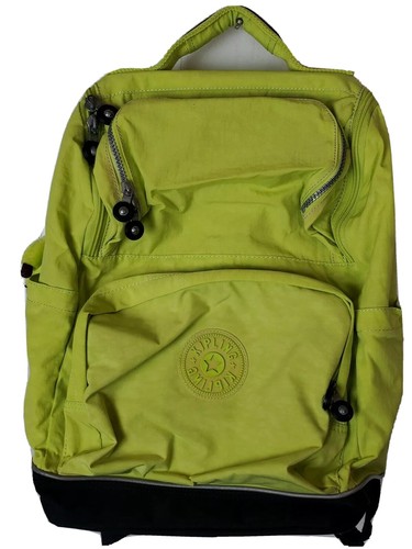 Kipling Mochila Computadora Portátil Bolsillos Mono Verde para Mujer Bolsa  Llavero | eBay