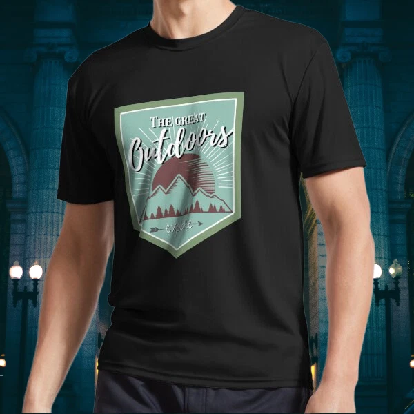 NEW! The Great Outdoors Logo Long Sleeve T-Shirt Funny Size S to 5XL