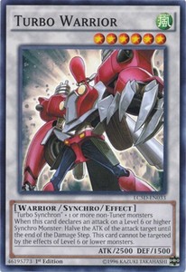 Turbo Warrior - LC5D-EN033 - Common - 1st Edition x3 - Near Mint