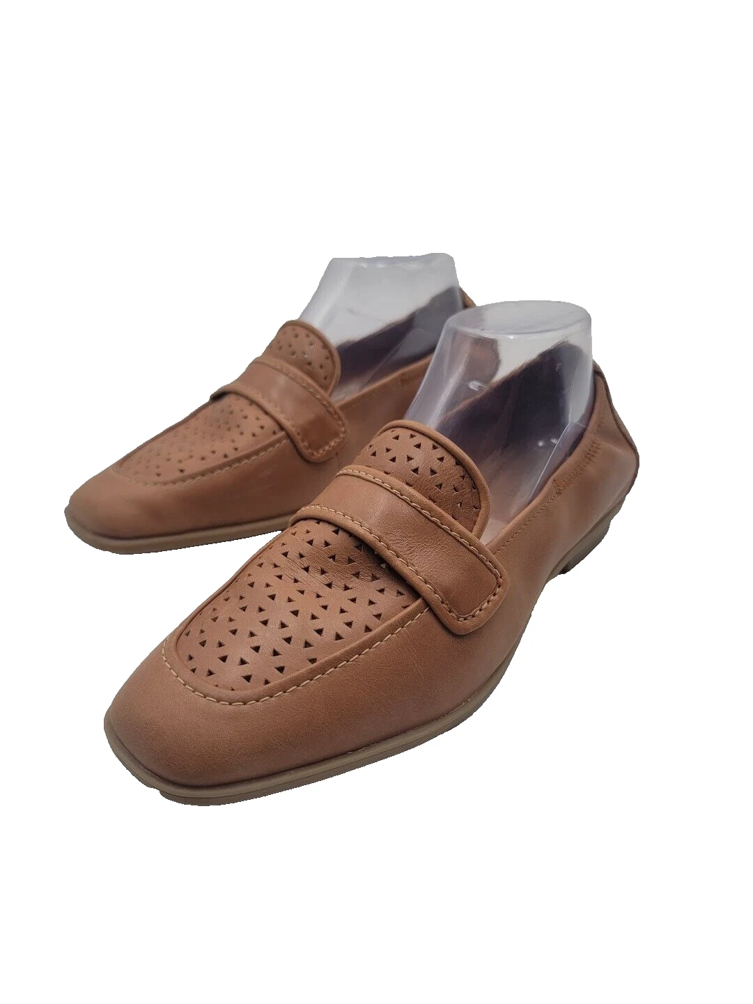 Scarpe mocassino Clarks Collection donna taglia 8M Lyrical Way pelle marrone