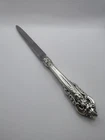 Grande Baroque by Wallace Sterling Handle Letter Opener Custom Made