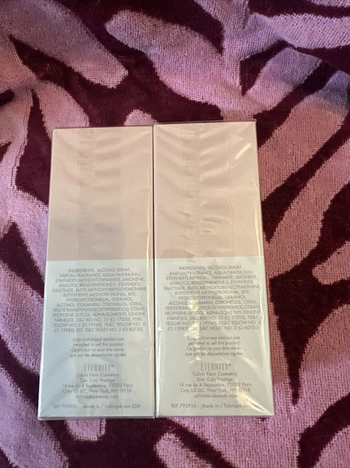 2 Eternity Now Calvin Klein 3.3 3.4 OZ 100 ml eau de parfum spray para mujer Foto 2 de 4