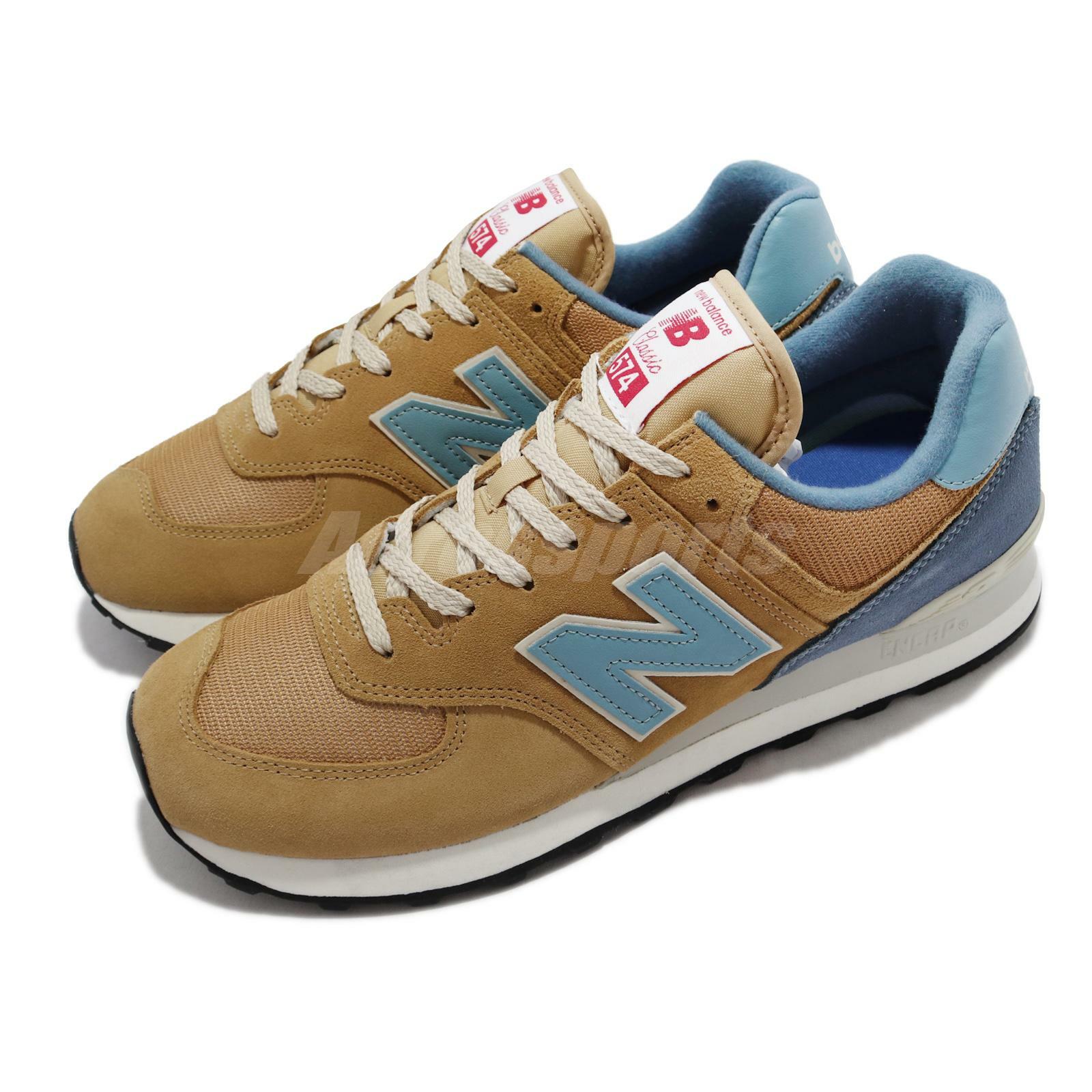 New Balance 574 NB Brown Blue White Men 