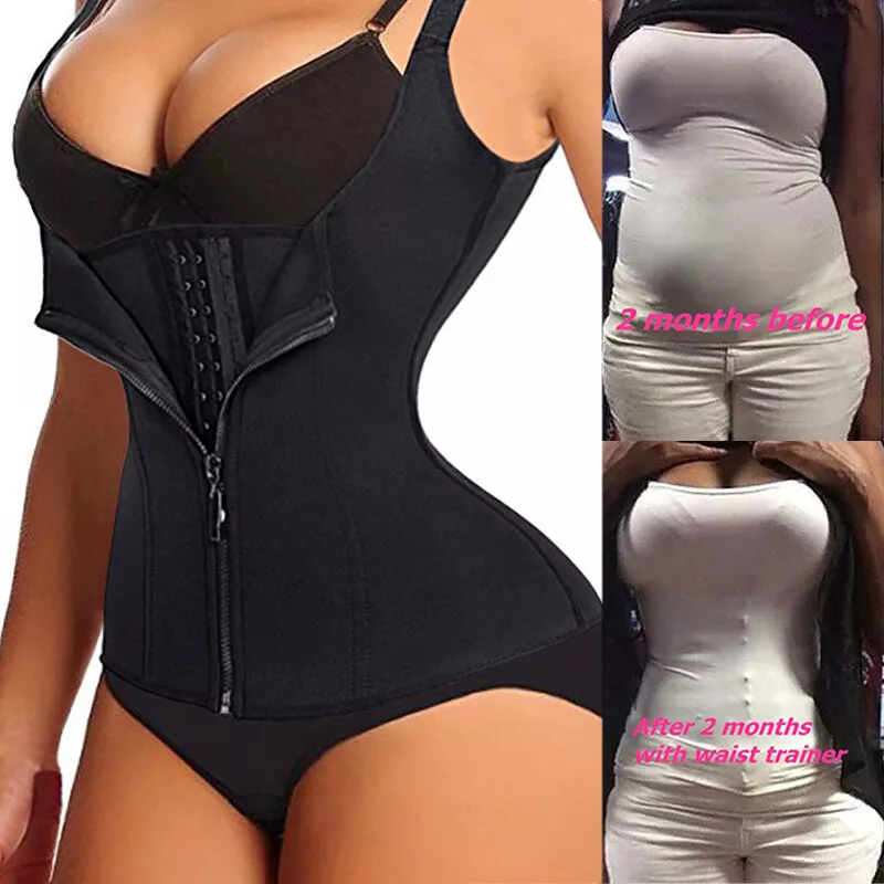 Corset Waist Trainer Training Shaper Body Shapewear Underbust Cincher Tummy  Vest