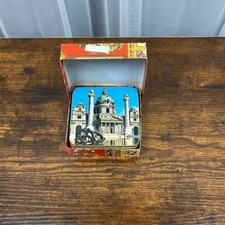 Vintage Wien Modern Coasters Views of Austria Cork Back Set of 6 Original Box