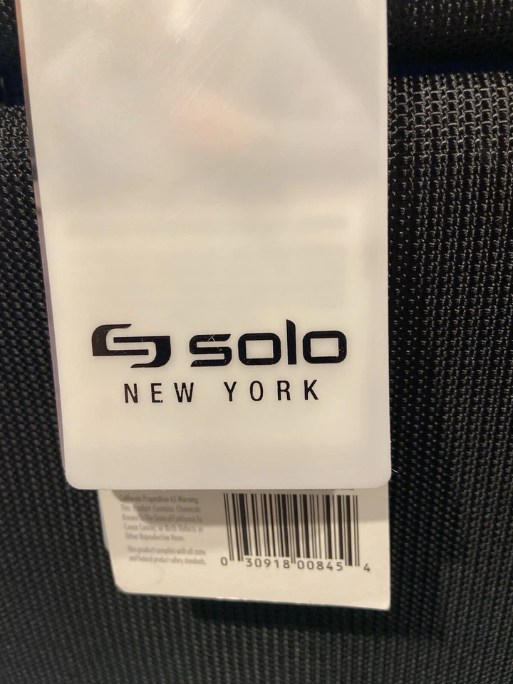 Solo New York Active Rolling Overnight Laptop Luggage Bag Business Travel Trip - Image 3 of 4