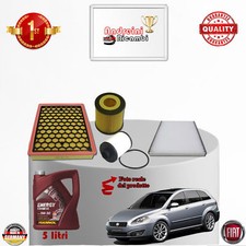 KIT TAGLIANDO FILTRI + OLIO FIAT CROMA II 1.9 MJT 88KW 120CV DAL 2008 -> 2010