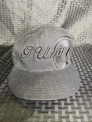Vintage G-Unit Reebok Fitted Black Baseball Hat 7 1/4 50