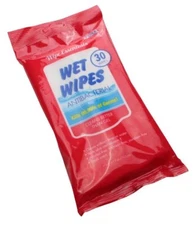 WipeEssentials Hand Sanitizer Wipes, Hand Wipes for Adults and Kids - 30 Wipes