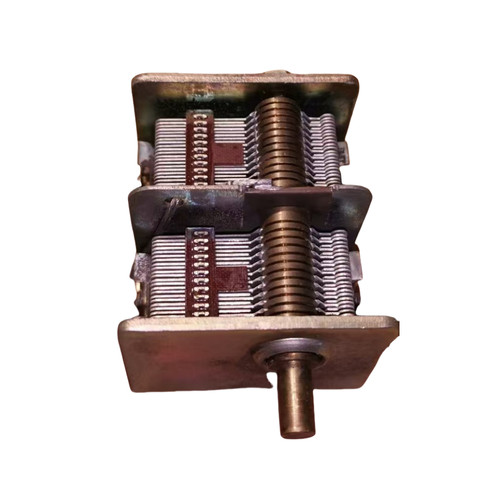 365pF+365pF, Capacitor, Variable, Dual Section, Broadcast, Air Dielectric