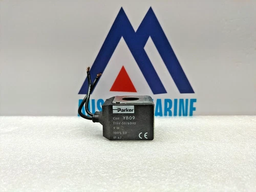 Parker YB09 Solenoid Coil 115V-50/60 Hz 9W IP67