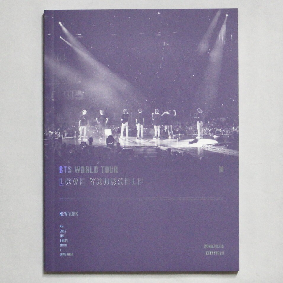 BTS Official Love Yourself World Tour New York DVD Full Set Suga
