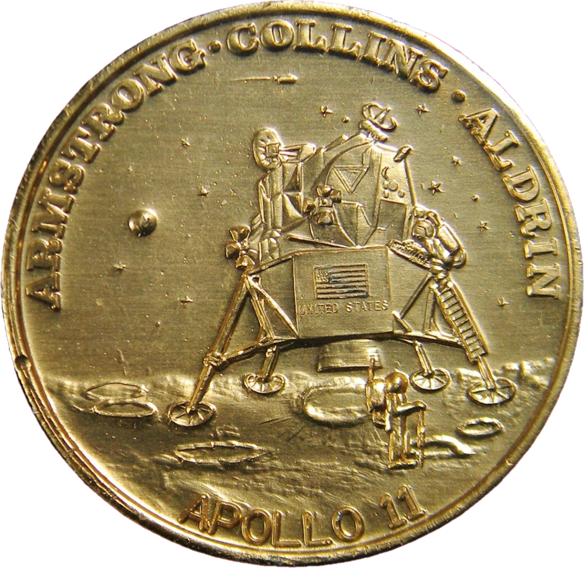 1969 Apollo 11 Medal First Step (01602) | eBay