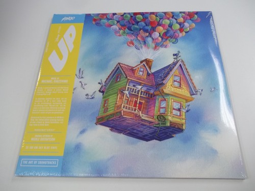 UP Original Motion Picture Soundtrack sky blue Vinyl LP MONDO NEW 180g Pixar
