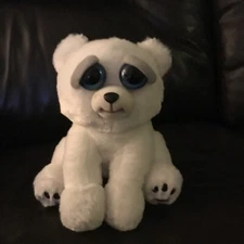 Feisty Pets “KARL the SNARL” 7-8" Polar Bear Plush WMC William Mark Corporation