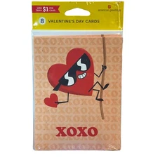 American Greetings 8 Valentine’s Day Cards & Envelopes You’ve Been Valentined