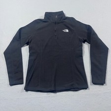 THE NORTH FACE Fleece Jacket Women Medium 1/4 Zip Resolve Lightweight