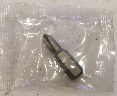 [20 Pack] #2 Phillips Head Insert Bits In Individual Sealed Bags