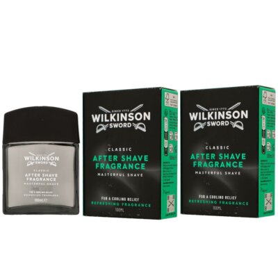 Wilkinson After Shave Classic 2 x 100 ml Pflege für den Mann After Shave Rasierw